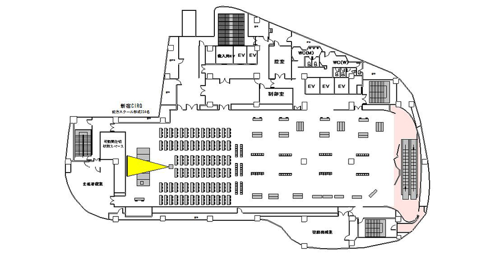 社内店長会議の会場